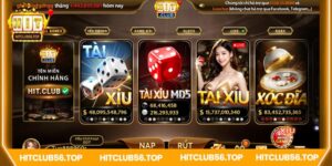 Giao diện Hitclub đẹp mắt, dễ dàng sử dụng